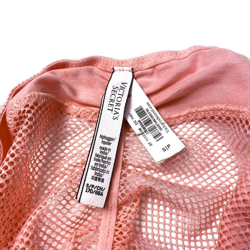 3/$36 VS Orange Hiphugger/ Hipster Mesh Panty - Picture 3 of 3